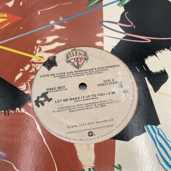 LOVE DE-LUXE~Here Comes That Sound Again Original 1978, Tested & Fully Working - Picture 3 of 5